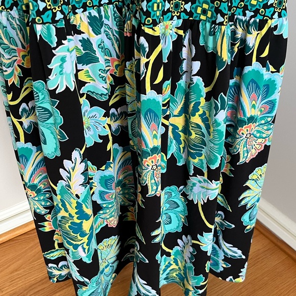 Passport by Susan Graver Floral Print Maxi Dress Size XS - Picture 7 of 11